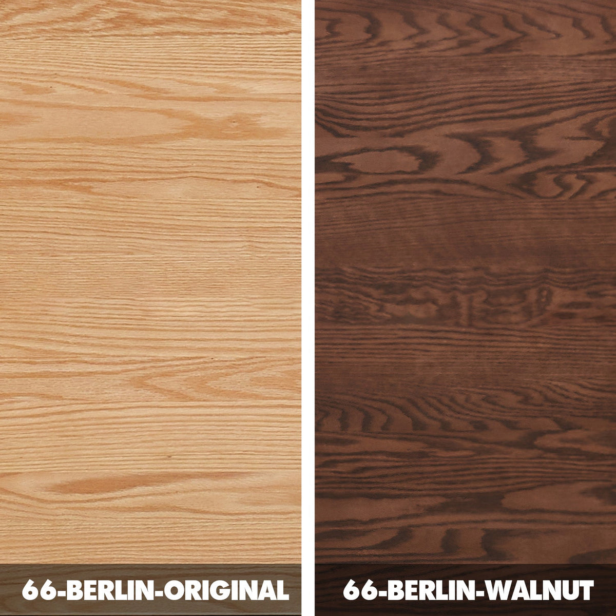 Scandinavian oak wood dining table berlin color swatches.