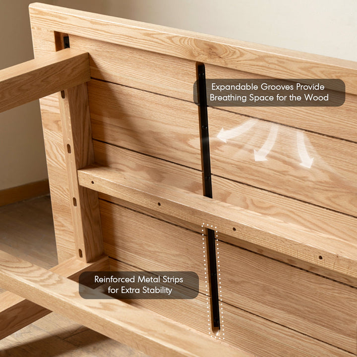 Scandinavian Oak Wood Dining Table HAVEN