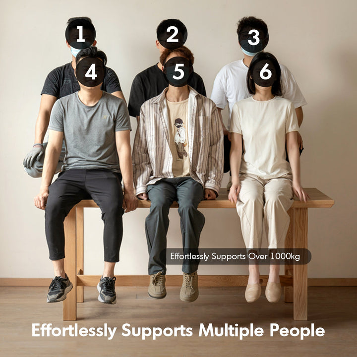 Scandinavian Oak Wood Dining Table HAVEN