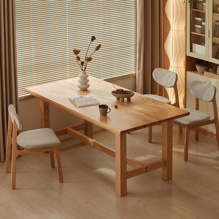 Scandinavian Oak Wood Dining Table HAVEN