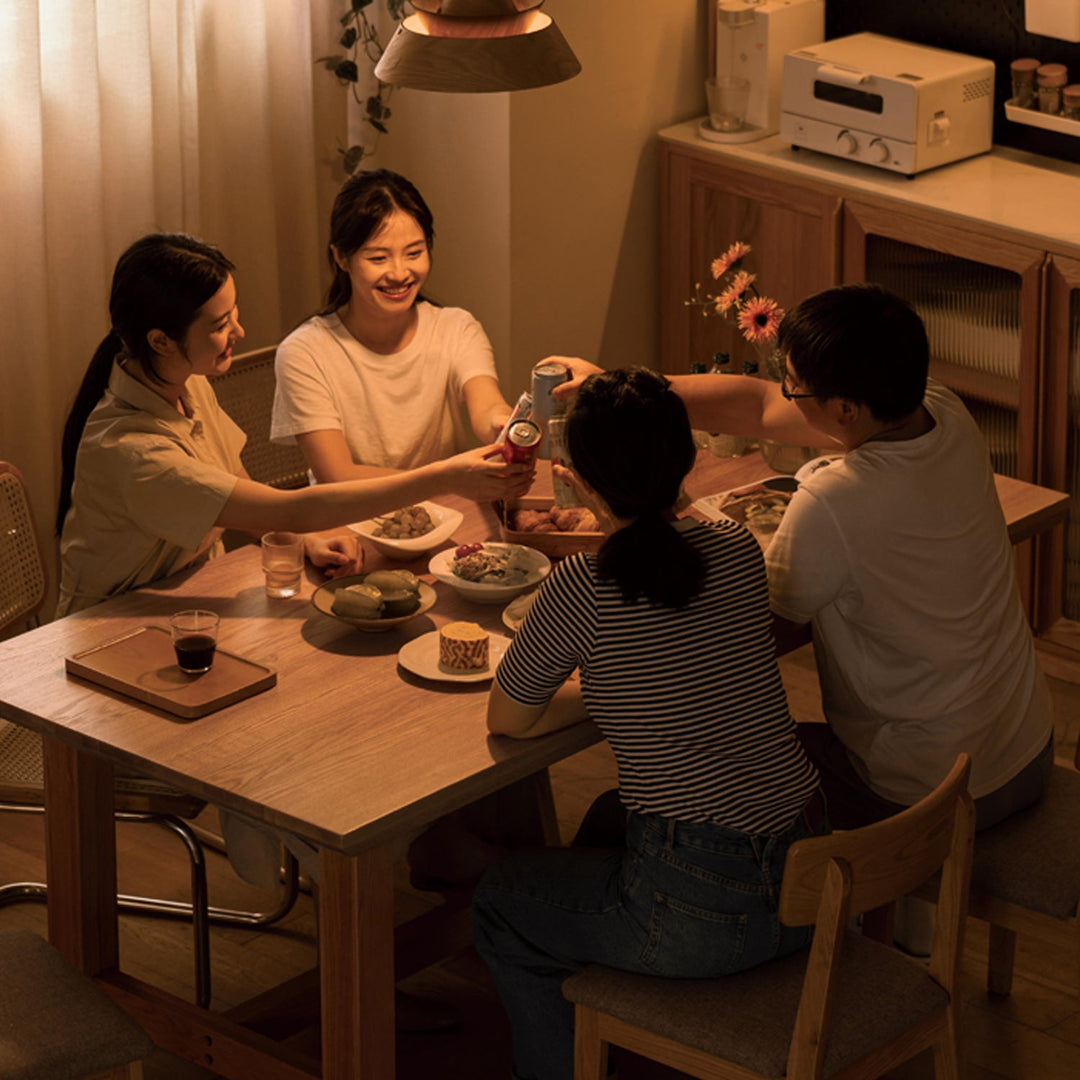 Scandinavian Oak Wood Dining Table HAVEN