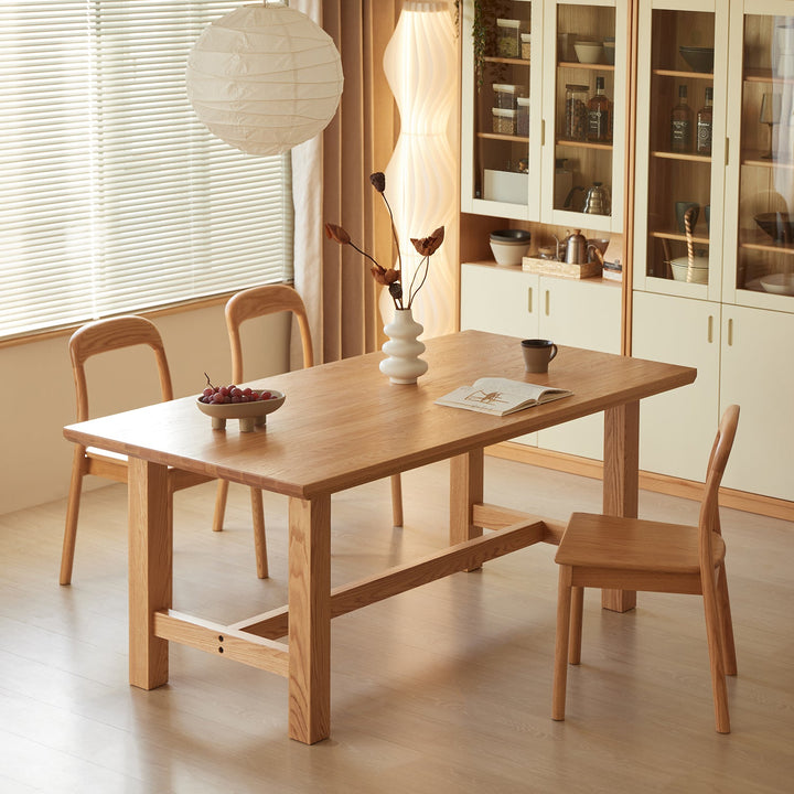 Scandinavian Oak Wood Dining Table HAVEN