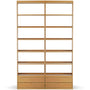 Double Unit · 14 Shelves · 4 Drawers