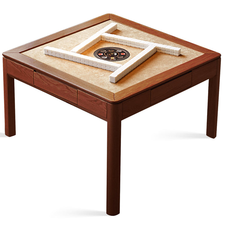 Scandinavian oak wood electric automatic mahjong table luckyv situational feels.