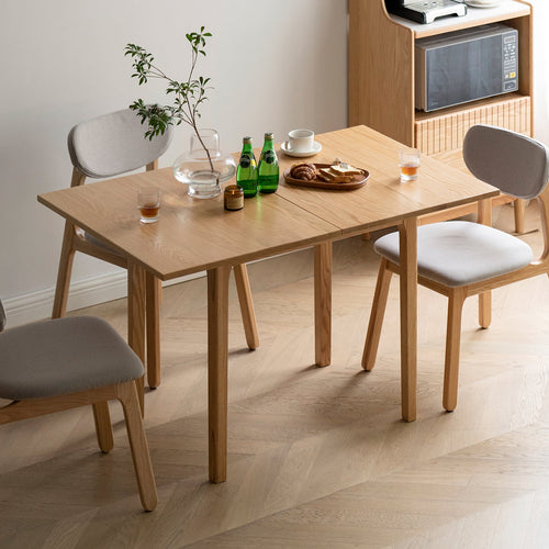 Scandinavian Oak Wood Extendable Dining Table PRIVOT Good to Know Preview-1