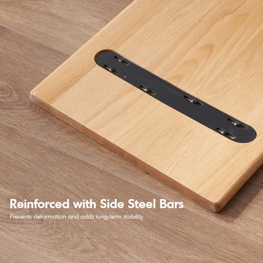 Scandinavian Oak Wood Extendable Dressing Table With Chest Of Drawers BLEND