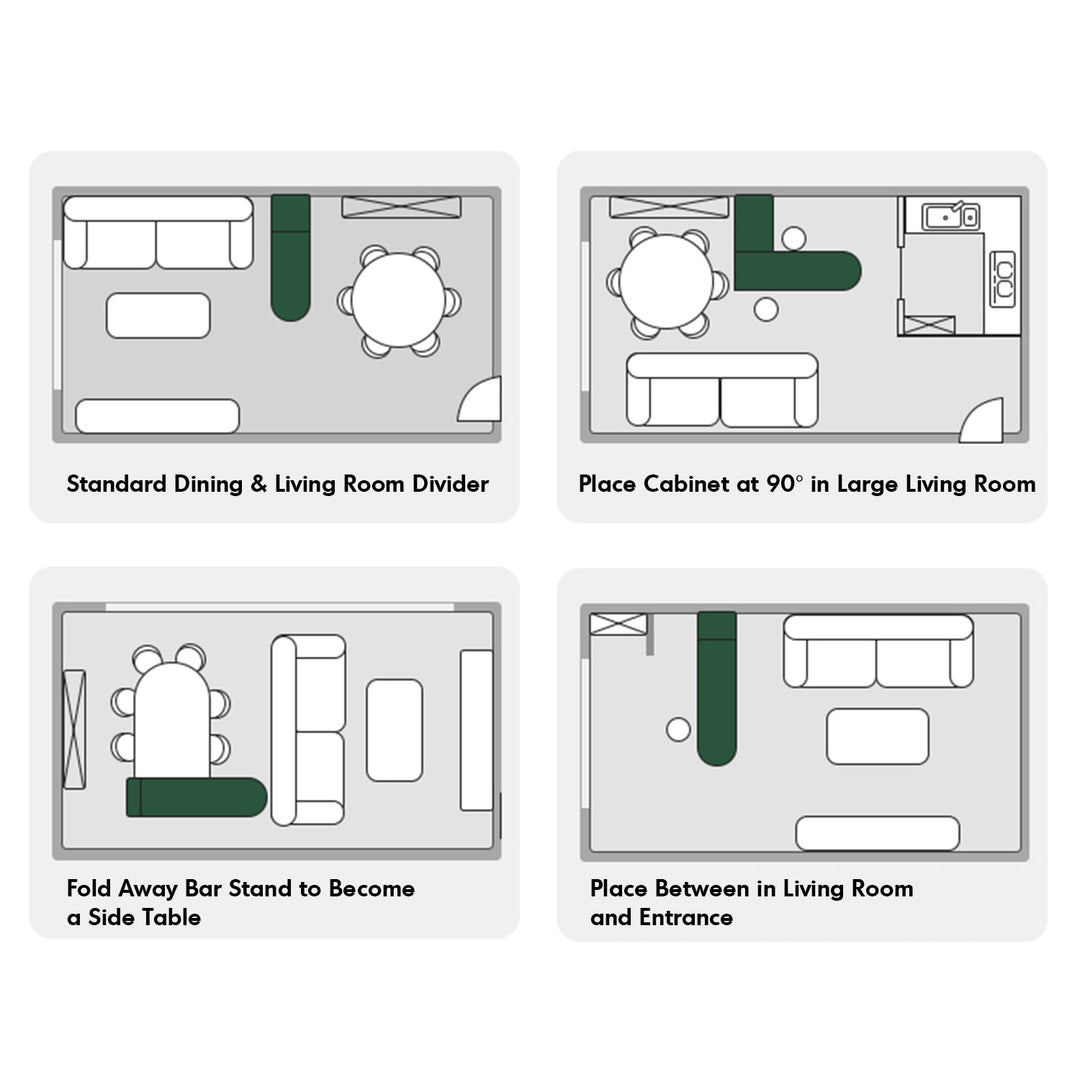 Scandinavian Oak Wood Extendable Storage Bar Table EXPANDI