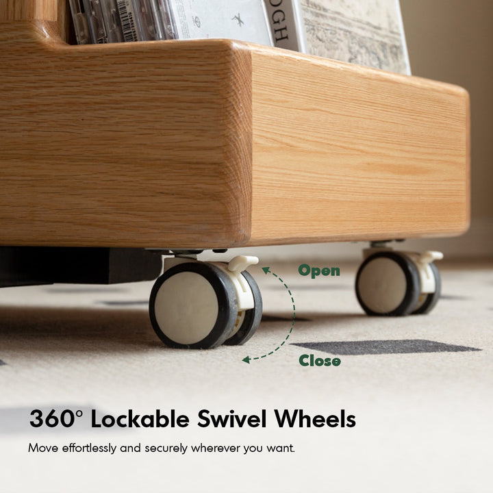 Scandinavian Oak Wood Height Adjustable Coffe Table LIFT