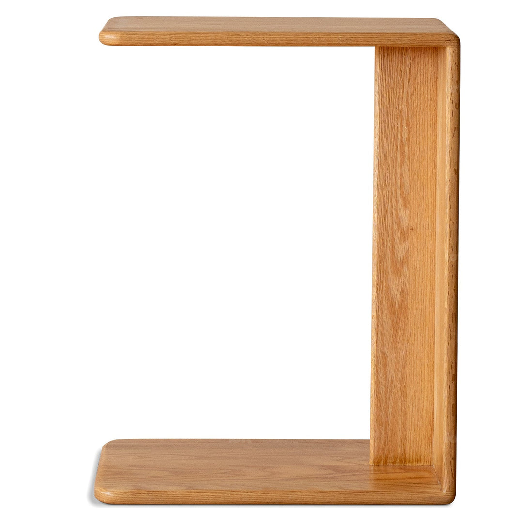 Scandinavian Oak Wood Multi Functional Side Table CSHAPE