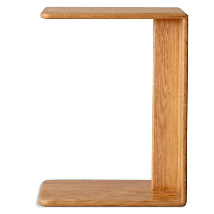 Scandinavian Oak Wood Multi Functional Side Table CSHAPE