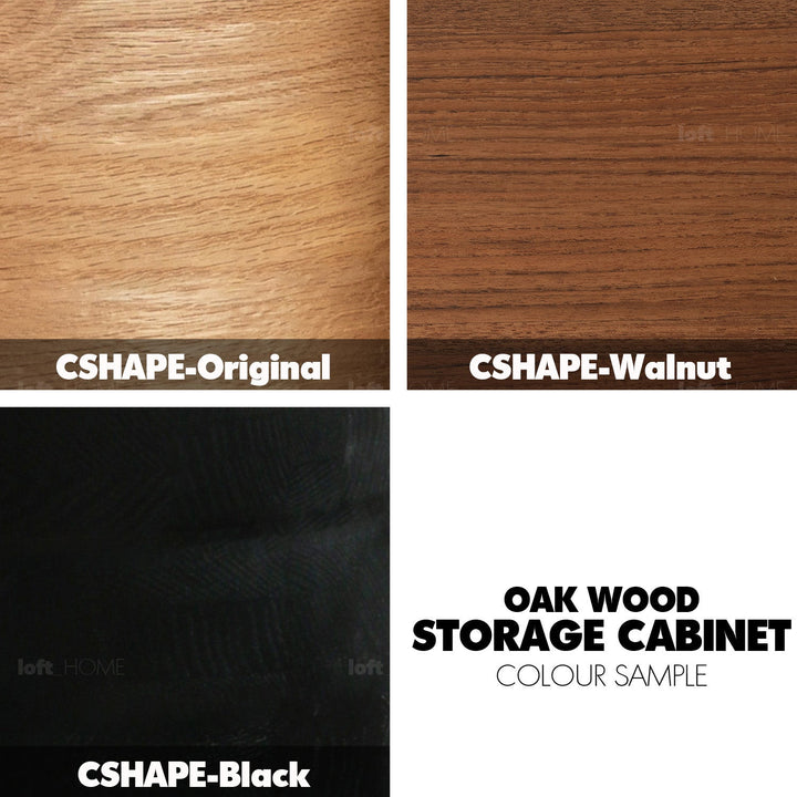 Scandinavian Oak Wood Multi Functional Side Table CSHAPE