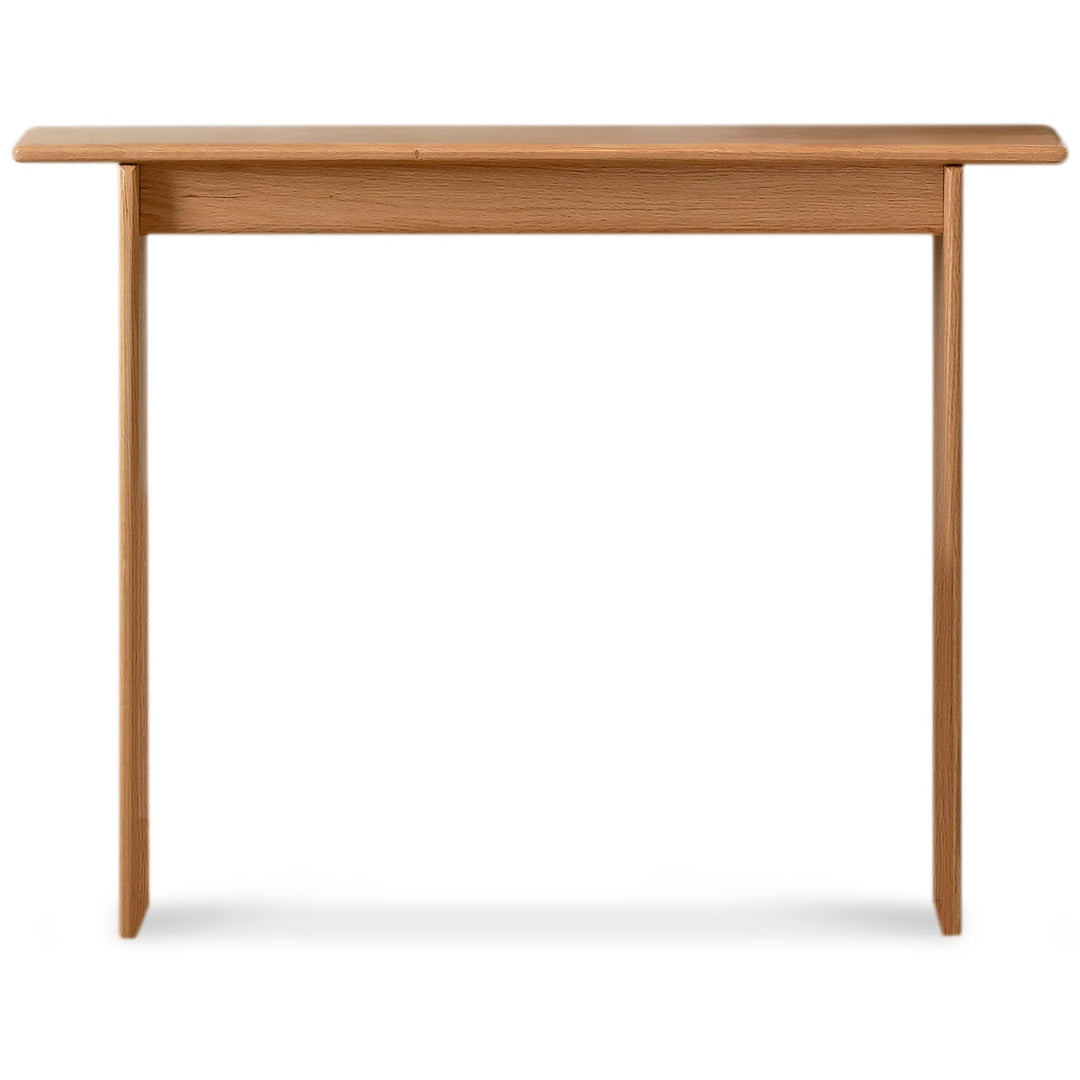 Scandinavian Oak Wood Side Table FINA
