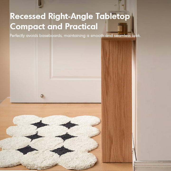 Scandinavian Oak Wood Side Table FINA