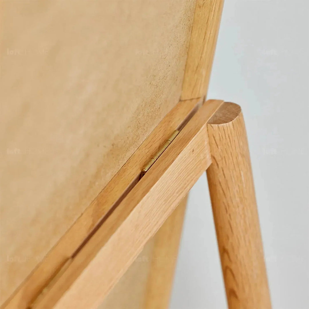 Scandinavian Oak Wood Standing Floor Mirror PREMIUM