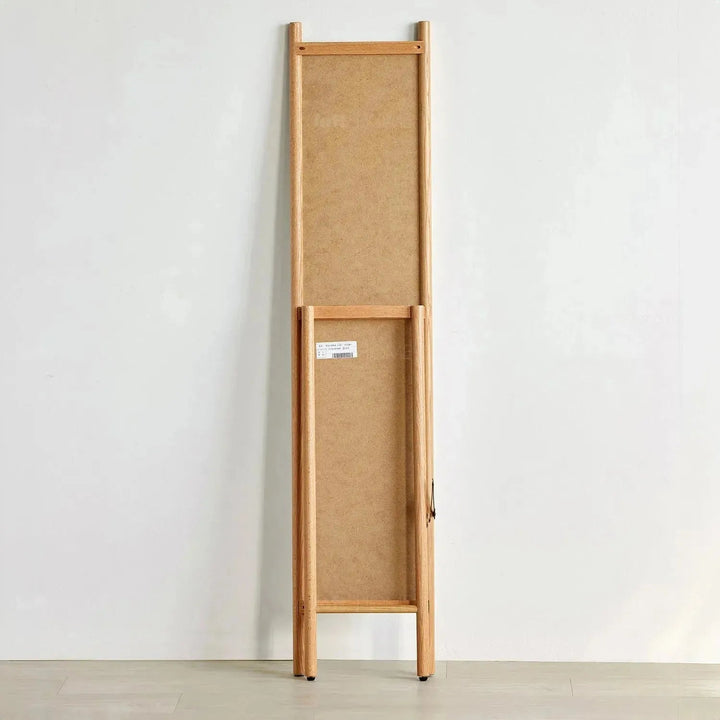 Scandinavian Oak Wood Standing Floor Mirror PREMIUM
