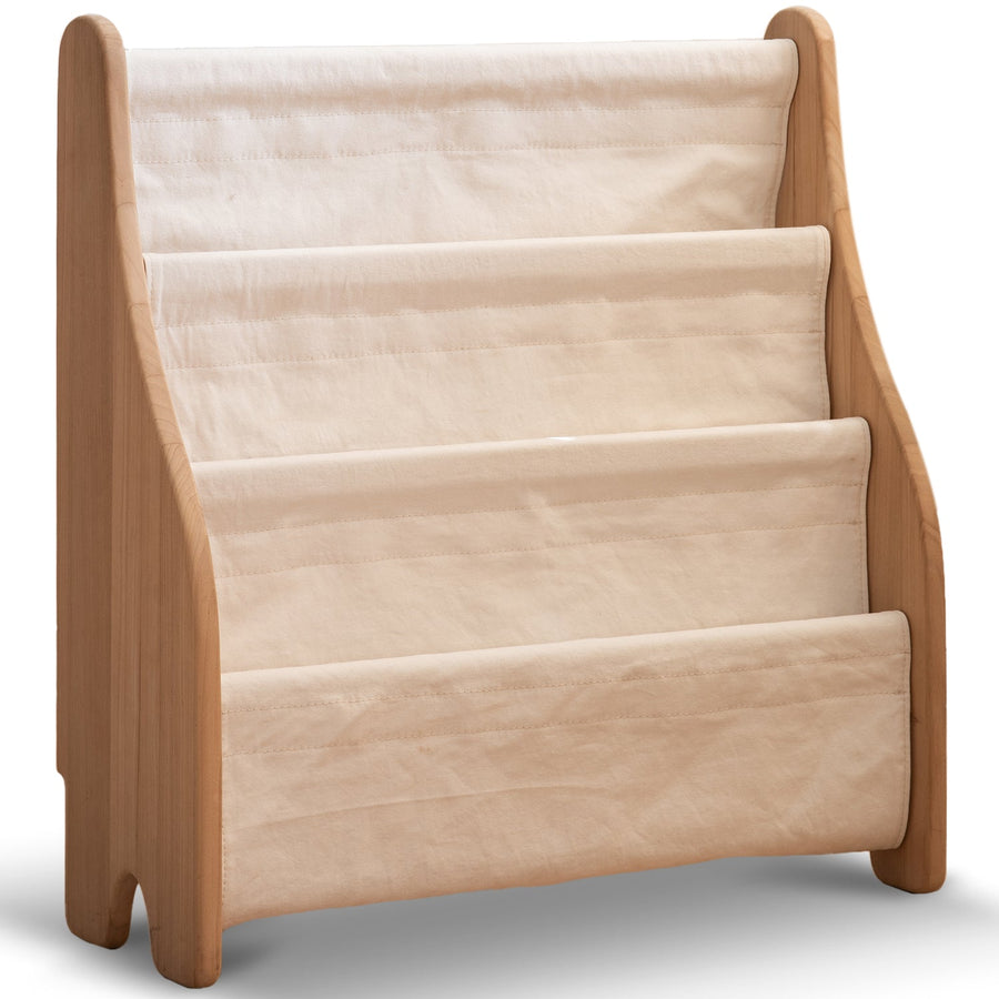 Scandinavian Poplar Wood Kids Bookshelf 4 Layers LUNA