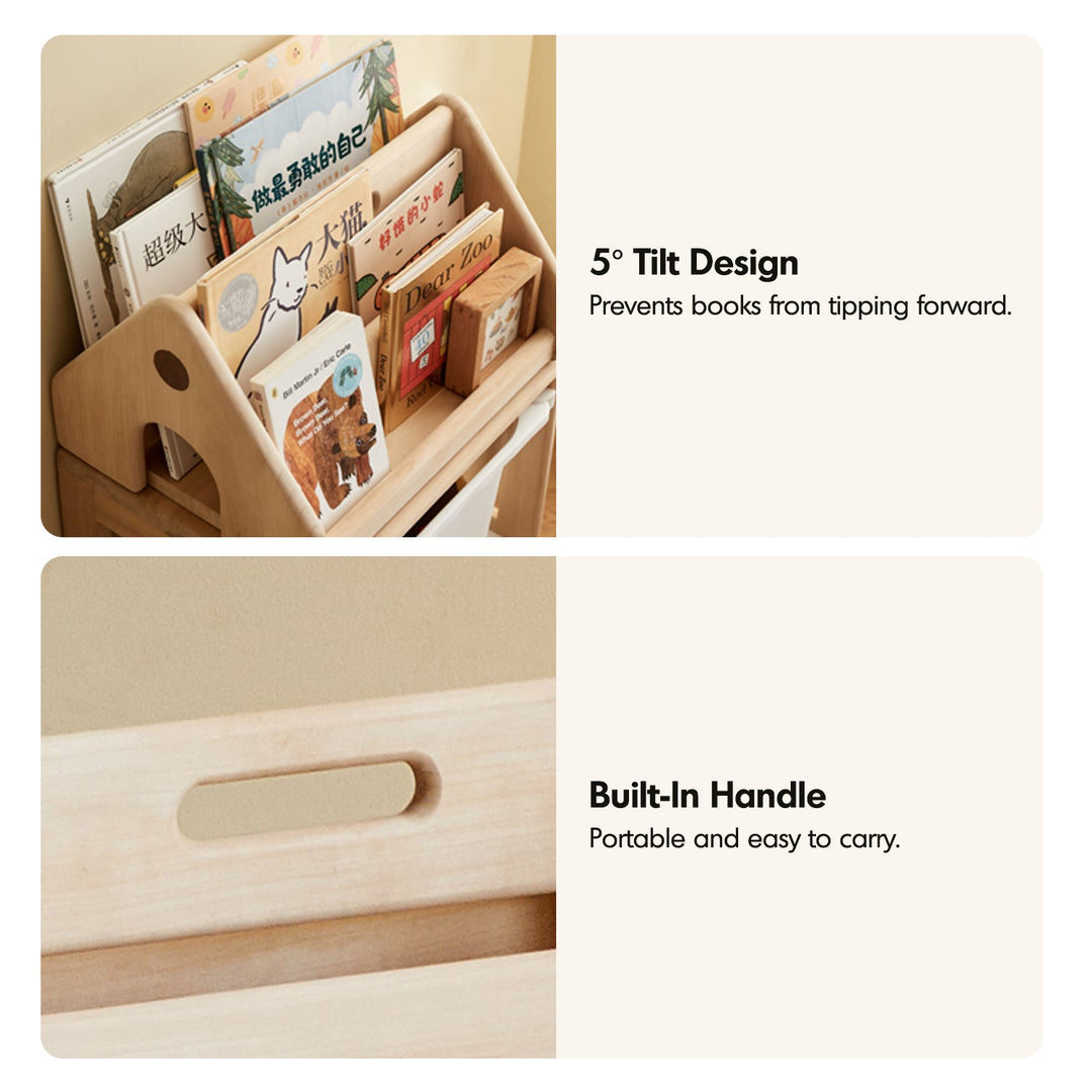 Scandinavian Poplar Wood Kids Storage Drawer Cabinet CUBBY