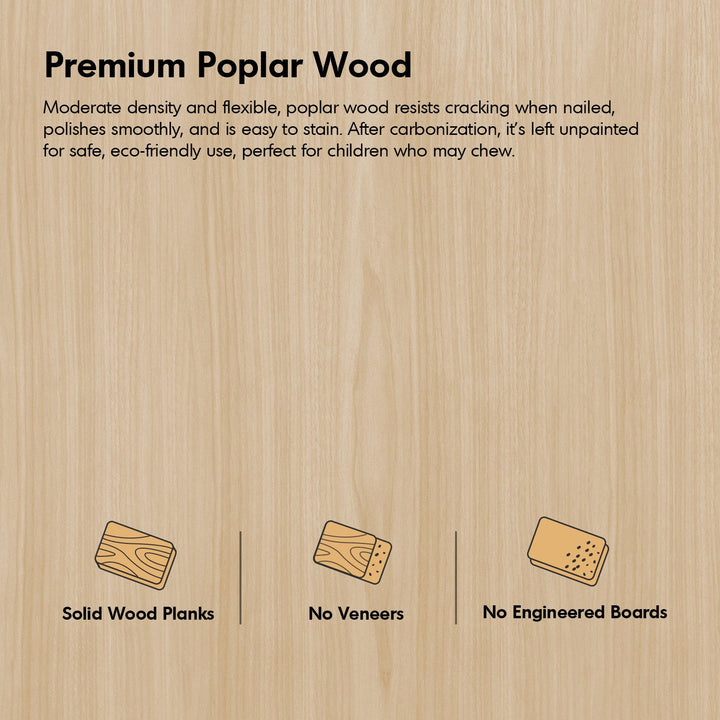 Scandinavian poplar wood storage basket luka color swatches.
