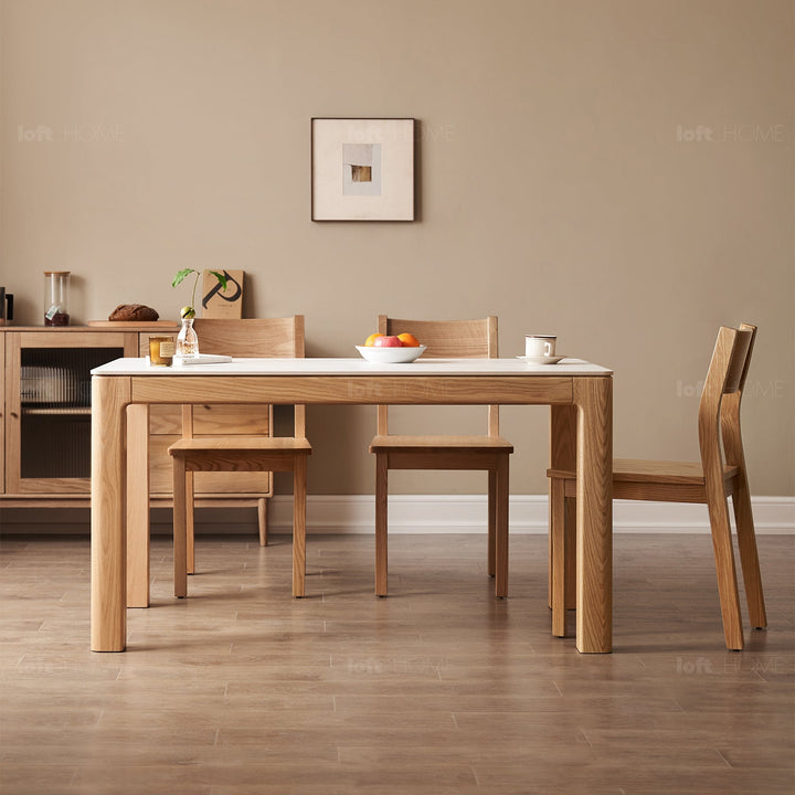 Scandinavian sintered stone dining table hulk detail 6.