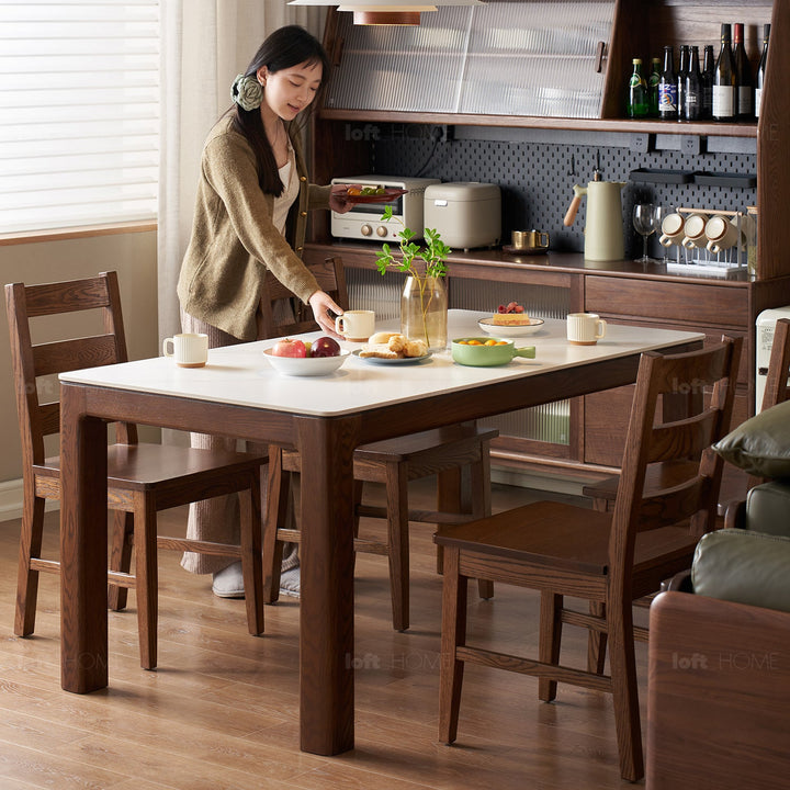 Scandinavian Sintered Stone Dining Table HULK