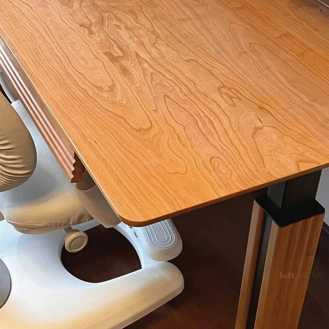 Scandinavian Sintered Stone Electric Height Adjustable Study Table ENCHANTED