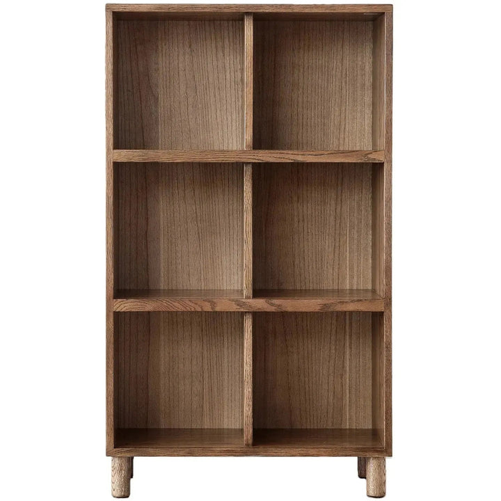Scandinavian oak wood bookshelf gerin detail 42.