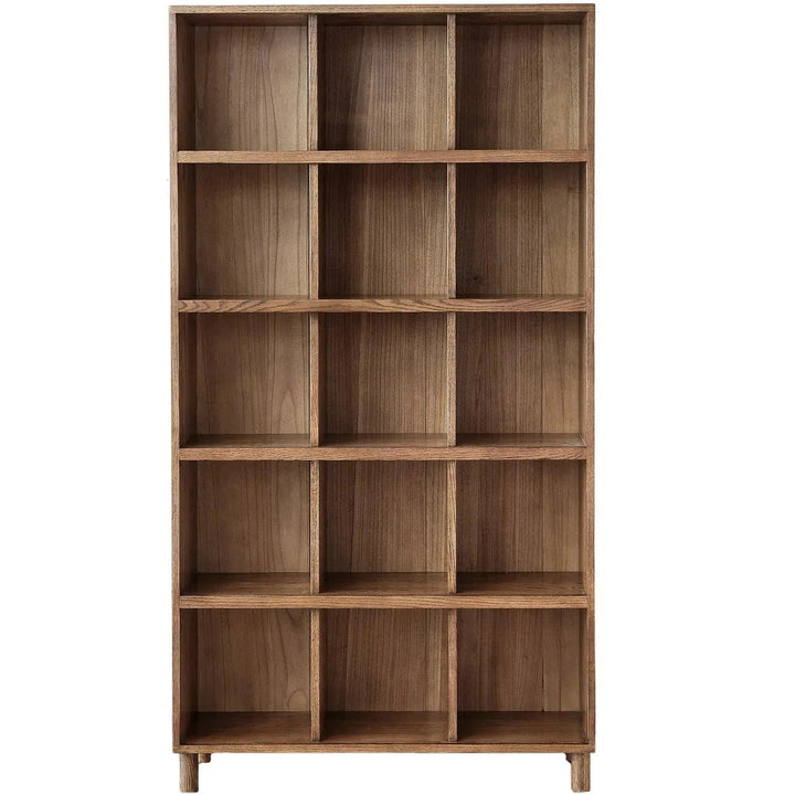 Scandinavian oak wood bookshelf gerin detail 46.