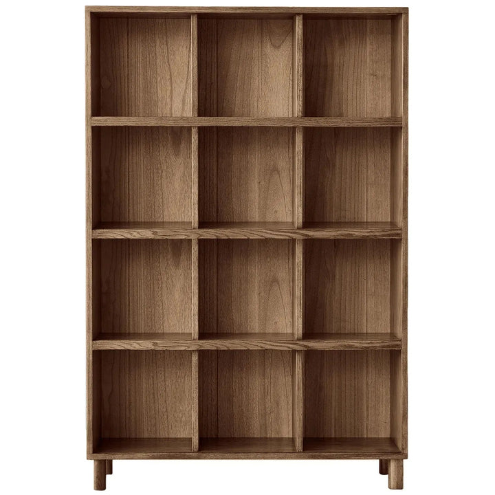 Scandinavian oak wood bookshelf gerin detail 49.