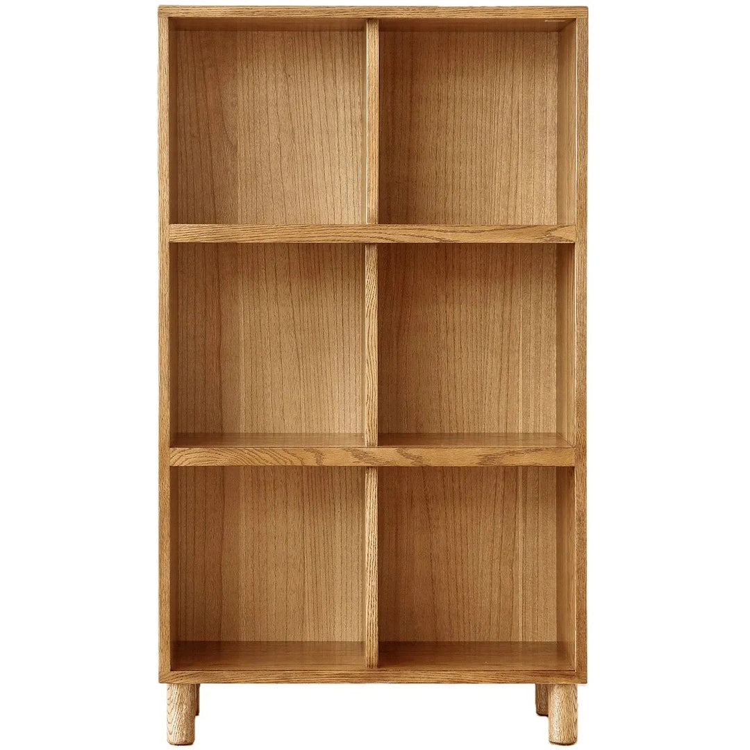 Scandinavian oak wood bookshelf gerin detail 51.