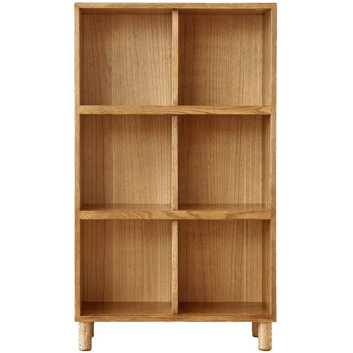 Scandinavian oak wood bookshelf gerin detail 51.
