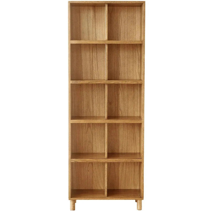 Scandinavian oak wood bookshelf gerin detail 54.
