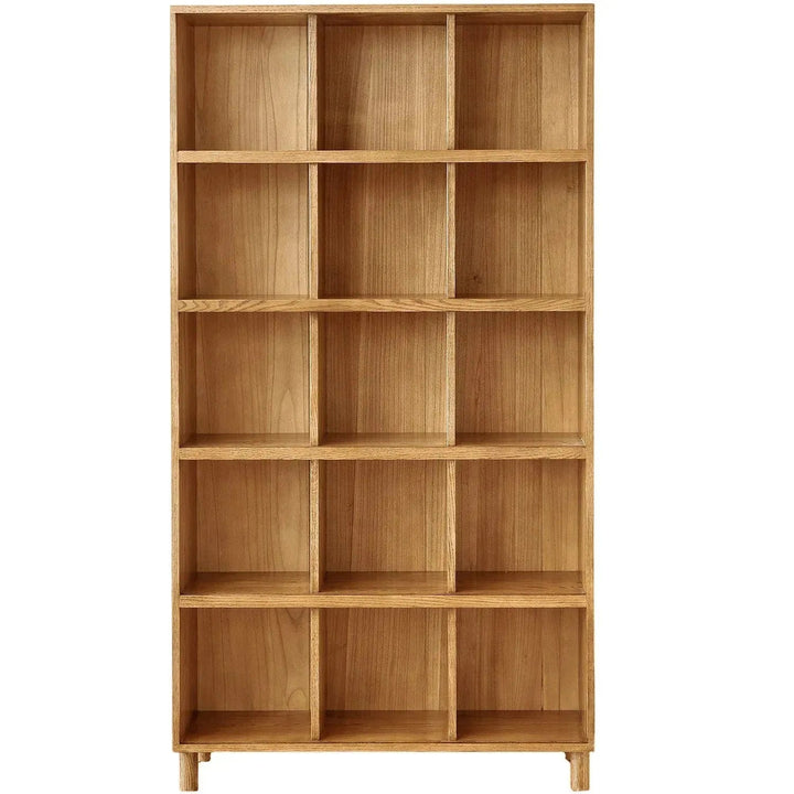 Scandinavian oak wood bookshelf gerin detail 55.