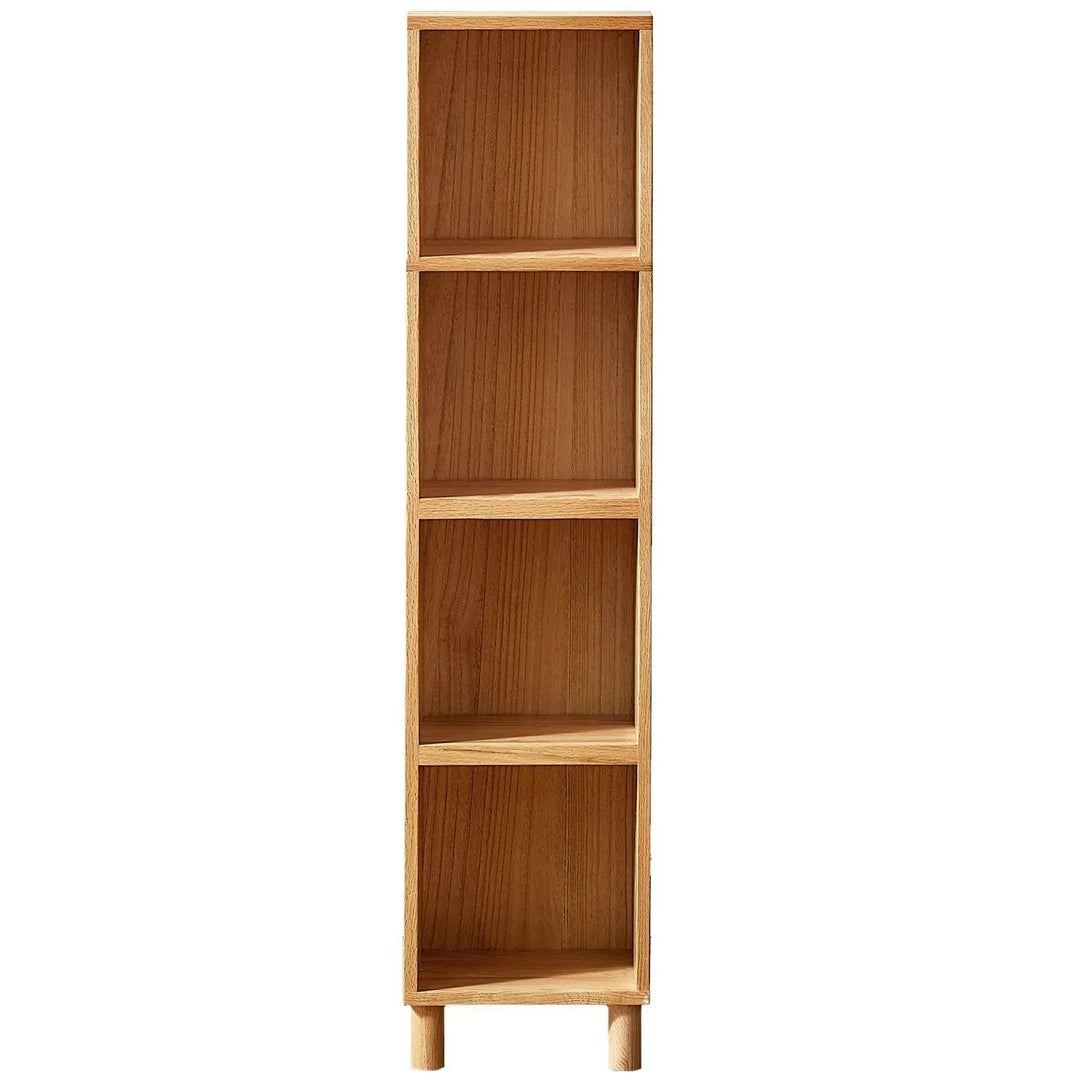 Scandinavian oak wood bookshelf gerin detail 56.
