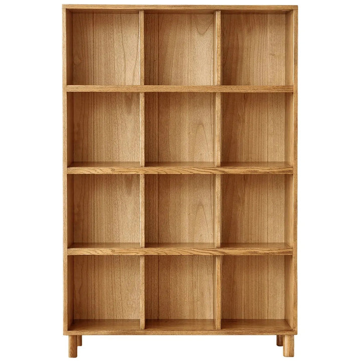 Scandinavian oak wood bookshelf gerin detail 58.