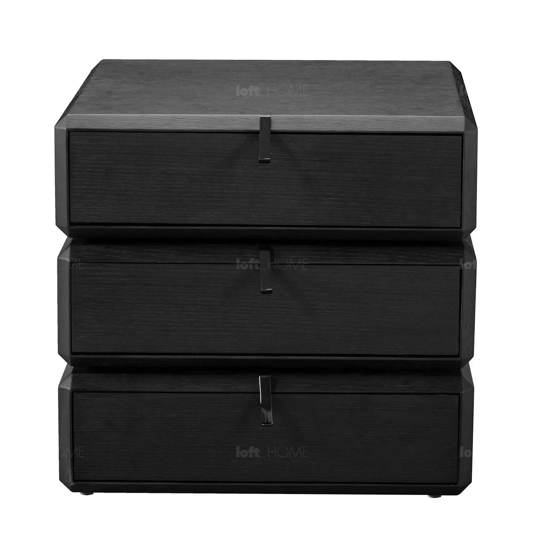 Japandi Wood Side Table ROTARY TIMBER