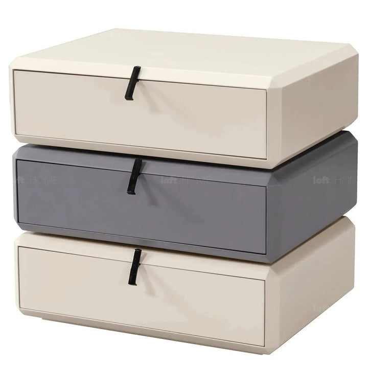 Japandi Wood Side Table ROTARY TIMBER