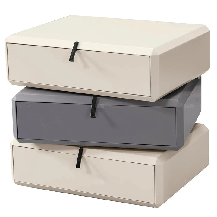 Japandi Wood Side Table ROTARY TIMBER