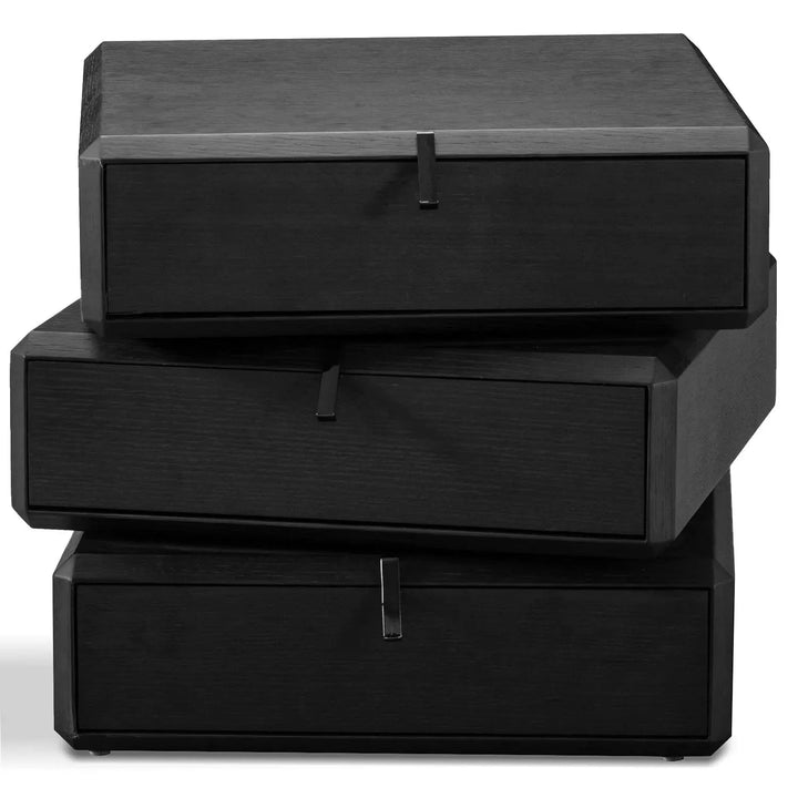 Japandi Wood Side Table ROTARY TIMBER