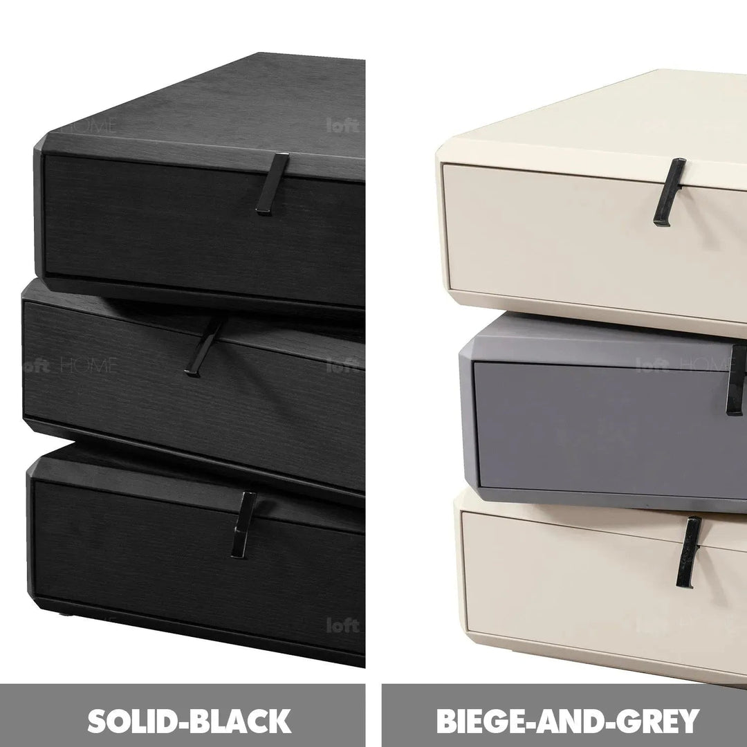 Japandi Wood Side Table ROTARY TIMBER