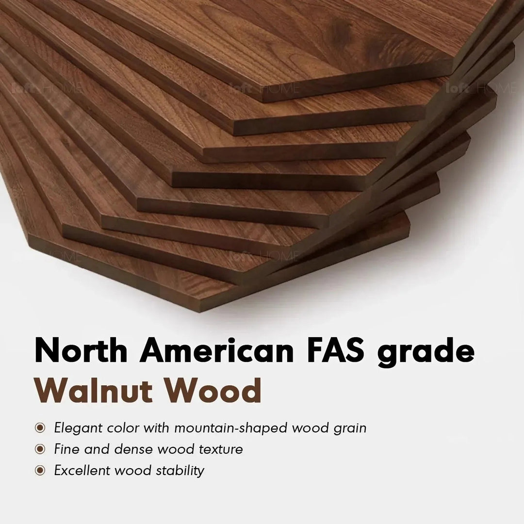 Scandinavian Oak Wood Study Table NOVA