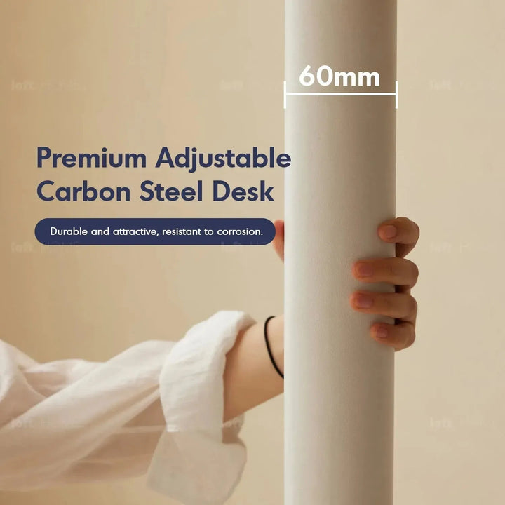 Scandinavian Oak Wood Study Table NOVA