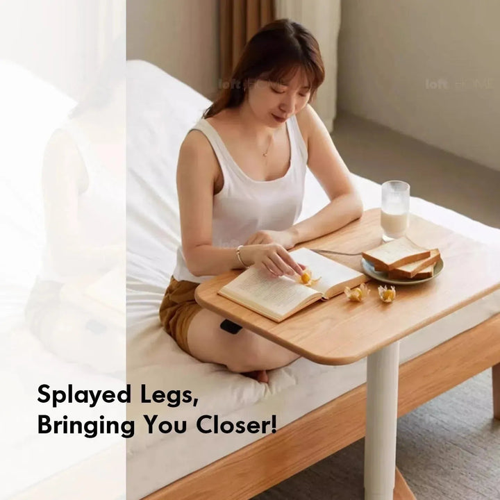 Scandinavian Oak Wood Study Table NOVA