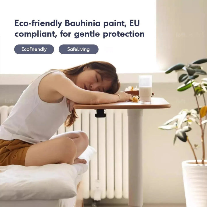 Scandinavian Oak Wood Study Table NOVA