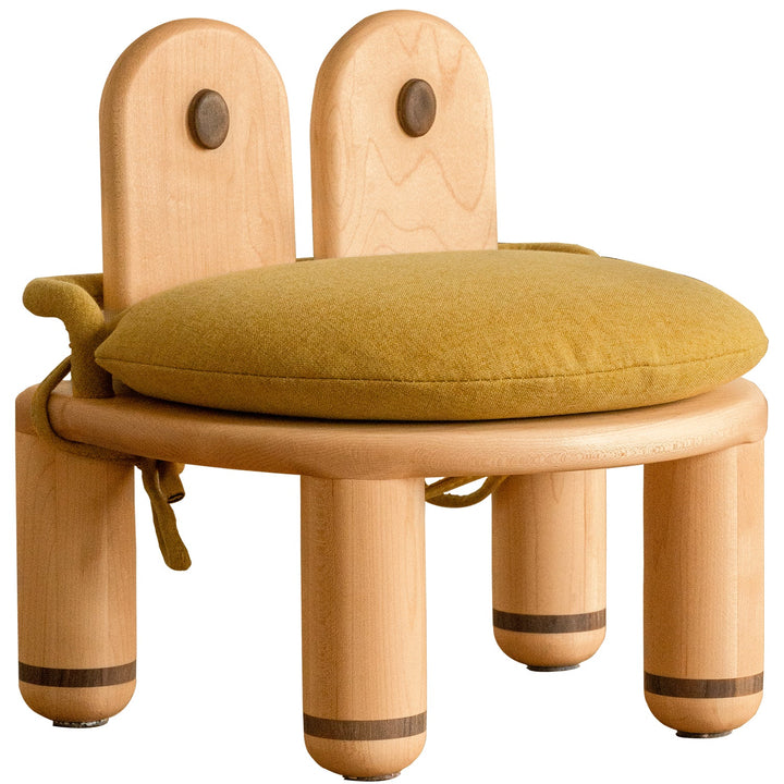 Scandinavian Beech Wood Kids Stool CRAB