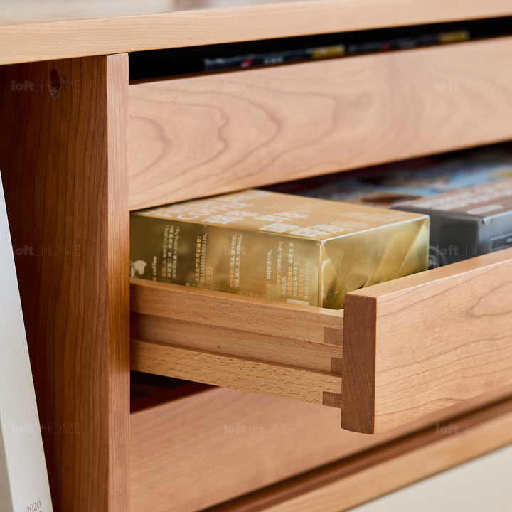 Scandinavian Cherry Wood Side Cabinet TIMELESS