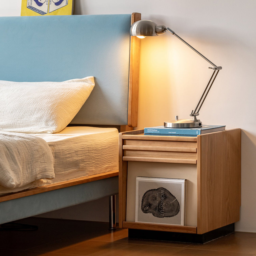 Scandinavian Cherry Wood Side Table TIMELESS