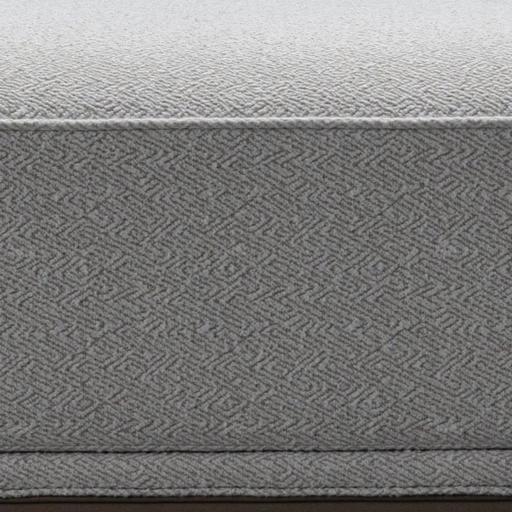 Minimalist mixed weave fabric modular l shape sectional sofa eleganza 7+l color swatches.