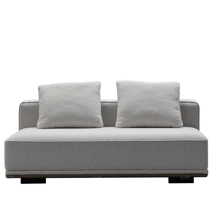 Minimalist mixed weave fabric modular l shape sectional sofa eleganza 7+l with context.