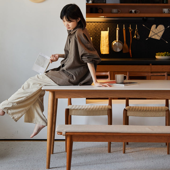 Scandinavian Sintered Stone Dining Table GREEN
