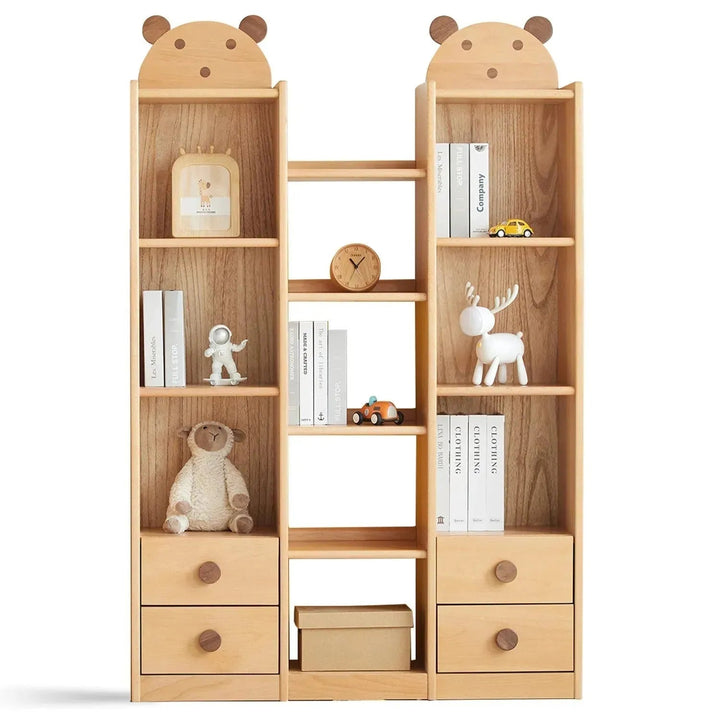 Scandinavian Wood Kids Bookshelf BEAR